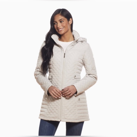 Gallery Quilted Water Resistant Hooded Jacket - Picture 3 of 15